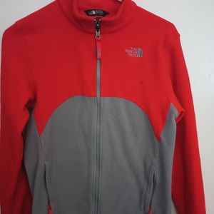 Boys The North face zip up sweater